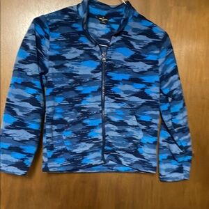 Eddie Bauer Kids Blue Camouflage Jacket